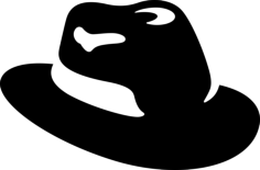 Os Linux Redhat Laser Cut Svg File, Free Vectors File